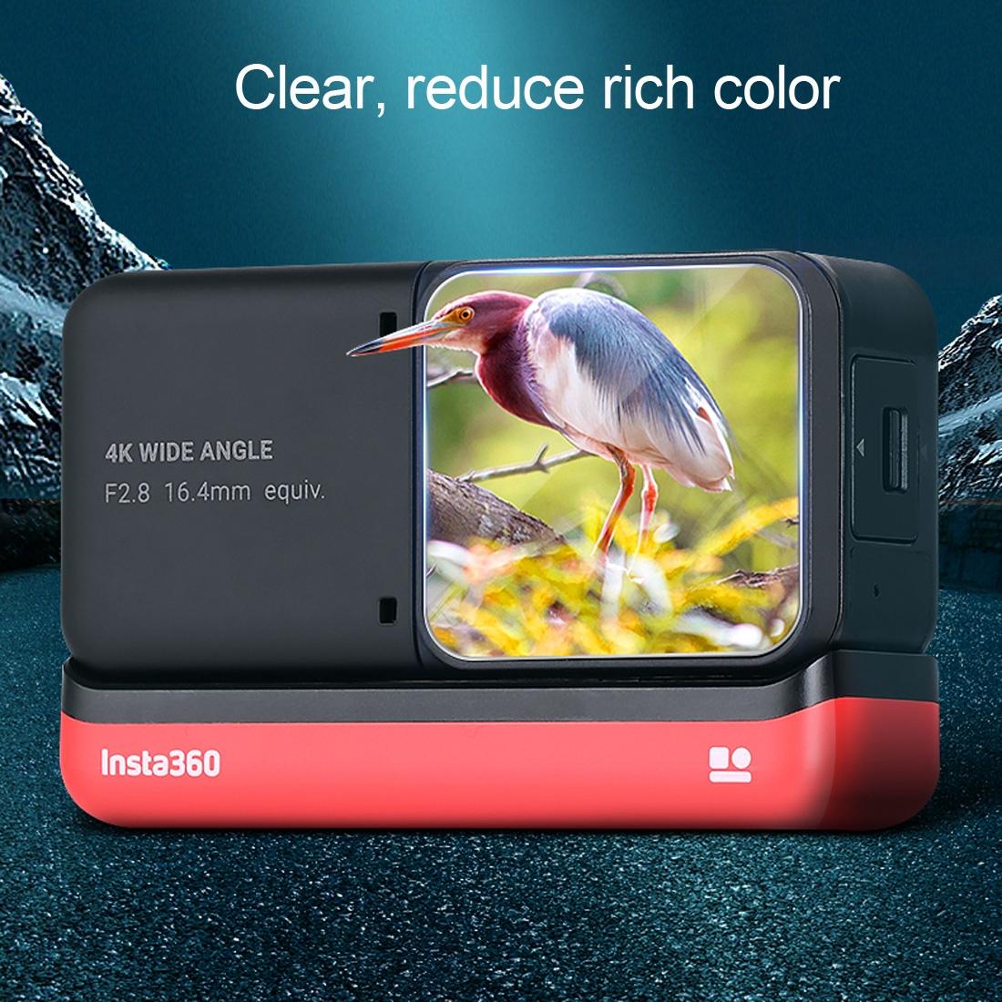 Tempered Glass Film for Insta360 one r 4k Lcd Display and Lens 7