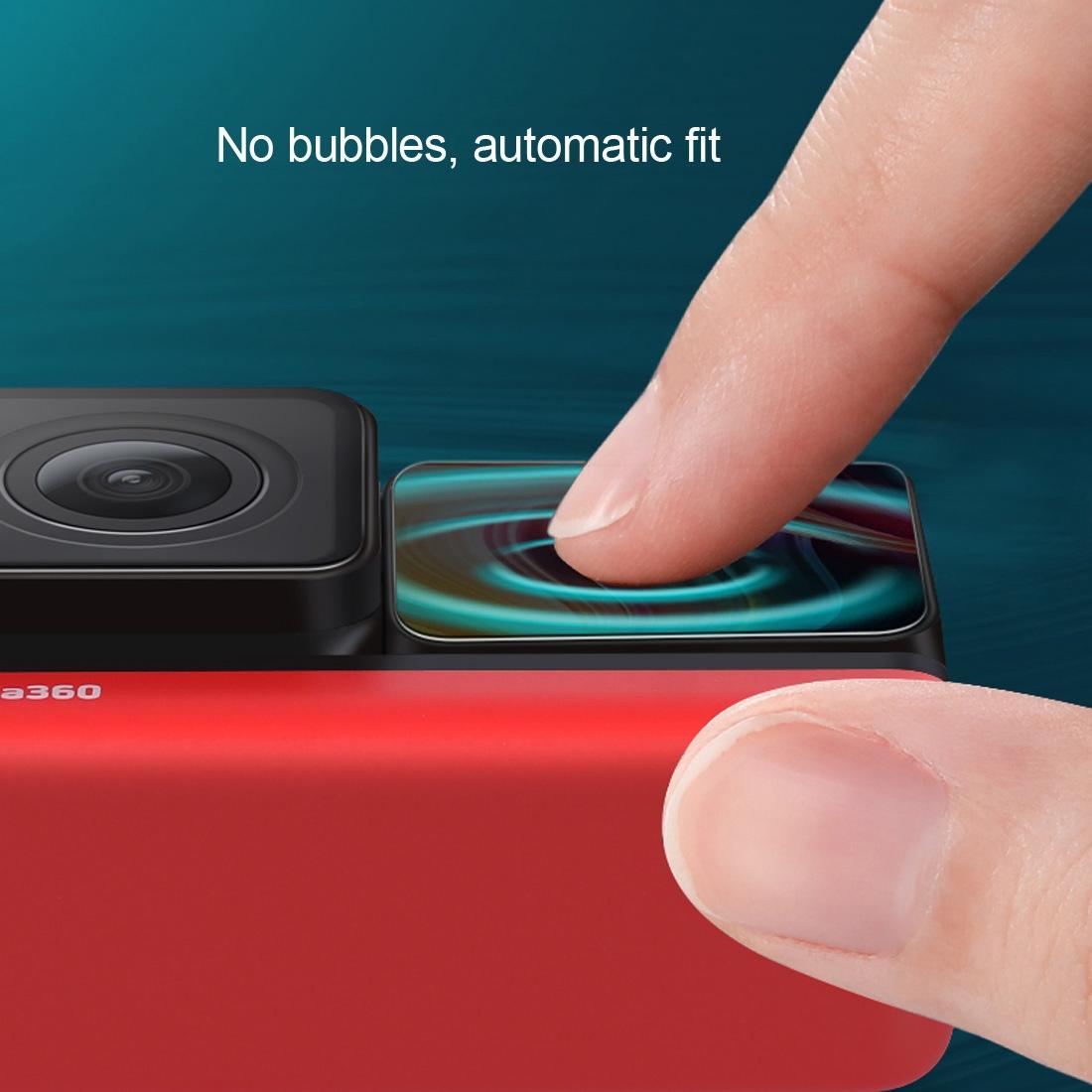 Tempered Glass Film for Insta360 one r 4k Lcd Display and Lens 10