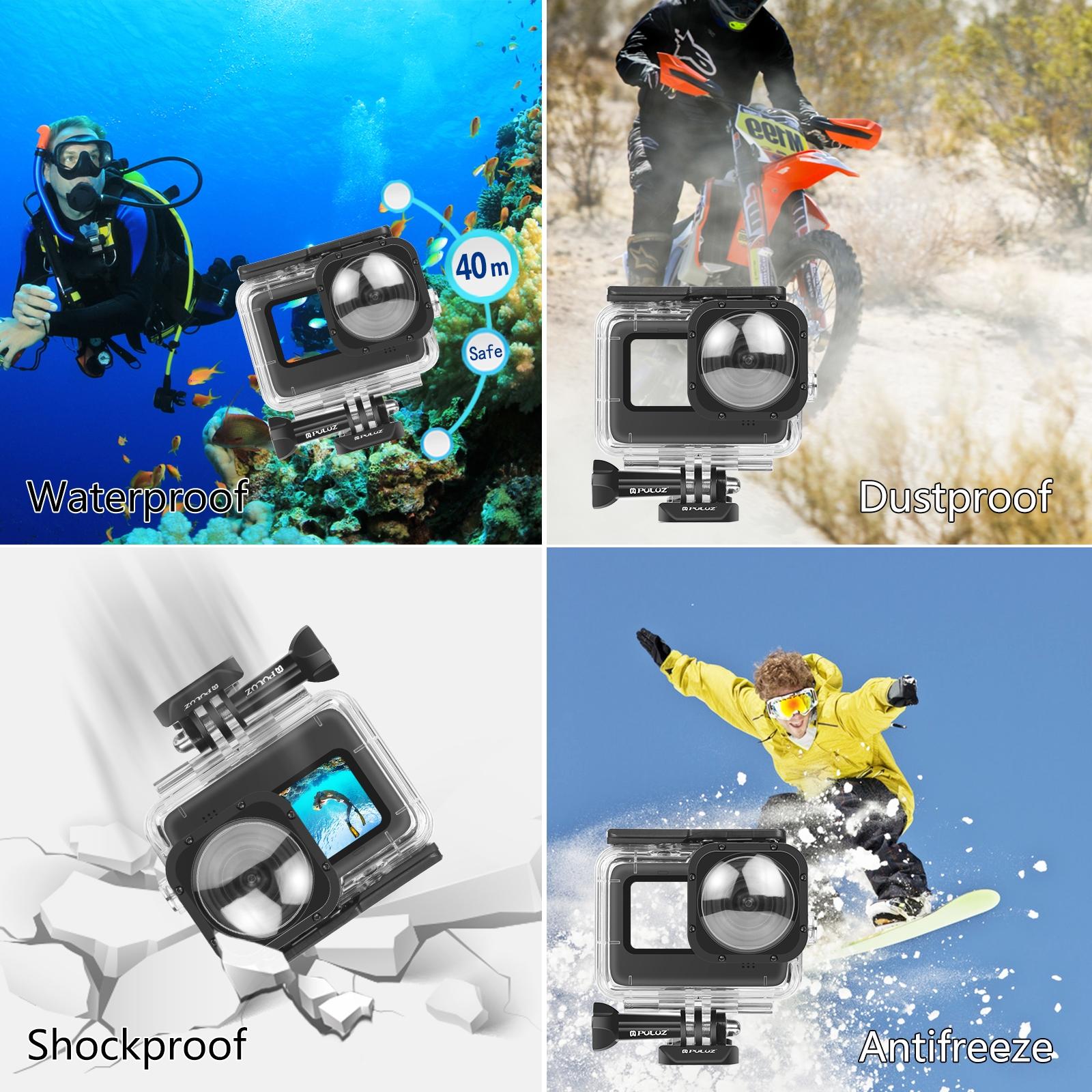 Waterproof Housing Case for Gopro Hero12 with Mount and Screw 7