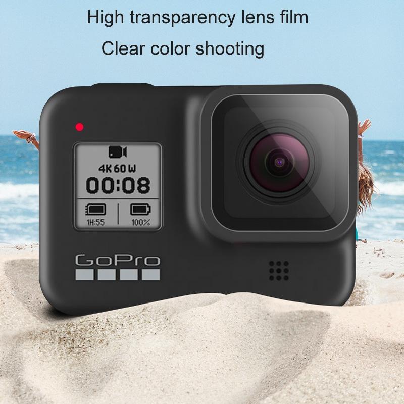 Tempe Glass Film for Gopro Hero8 Lens and Display - Clear 5