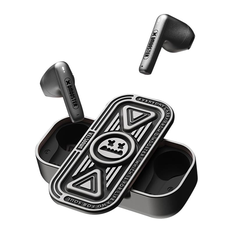 Wireless Bluetooth Earphone with Fingertip Spinner - D15 Ipx4 5.3 - Bronze 11
