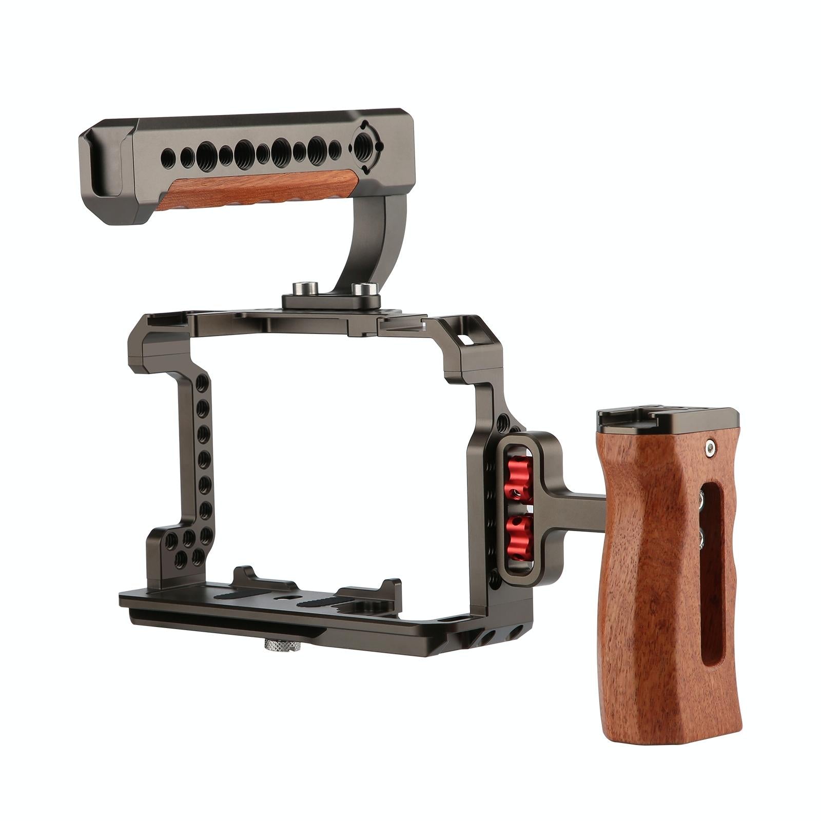 Camera Cage Stabilizer - Bronze No Handle for Sony A7 Iii / A7R Iii 7