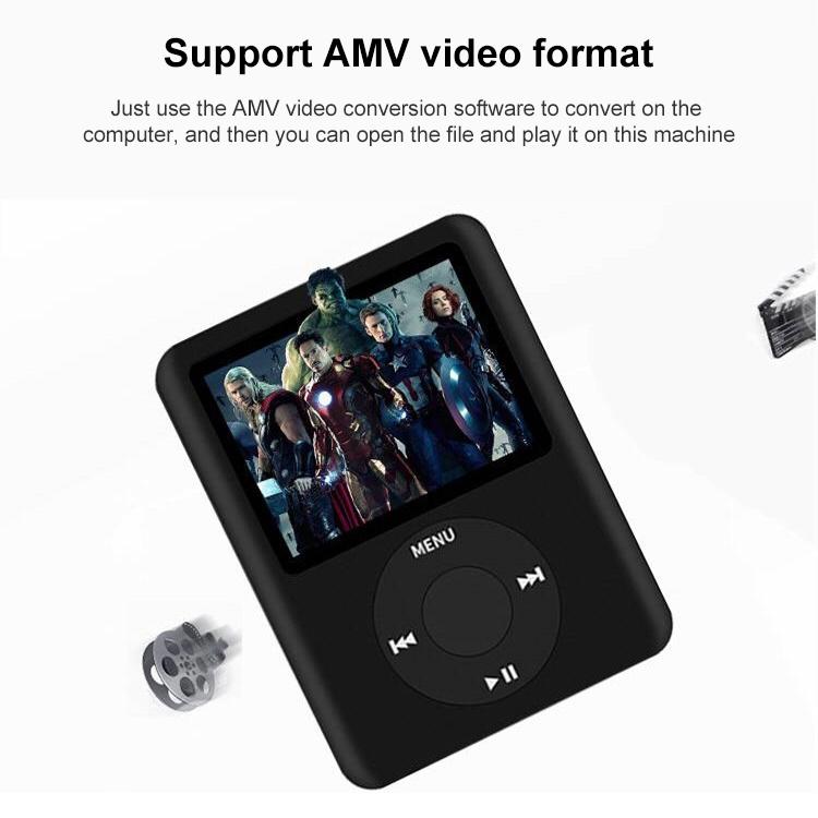 1.8 Inch Tft Mp4 Player W / Tf Slot Recorder Fm E Book & Calendar - Baby Blue 5