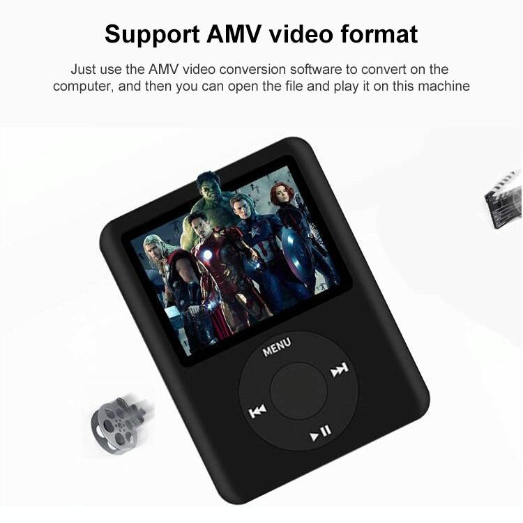 1.8 Inch Tft Mp4 Player W / Tf Slot Recorder Fm E Book & Calendar - Baby Blue 12