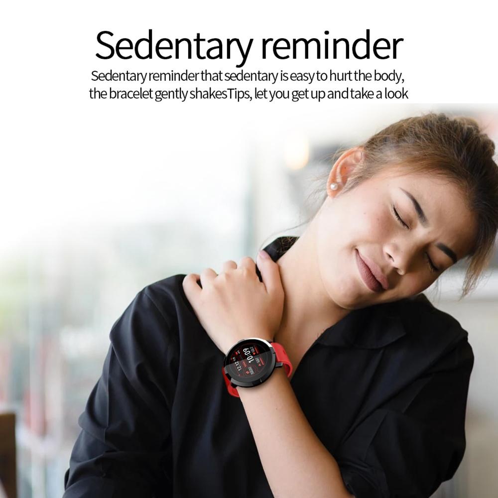 Waterproof Smart Bracelet With Heart Rate Monitor And Sleep Tracker - Baby Blue 6