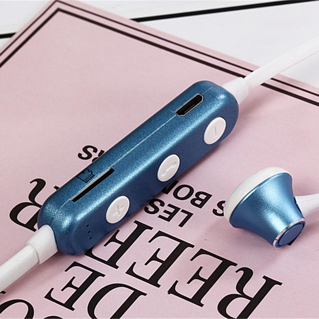 Sport Wireless Bluetooth 5.0 Earphones - Mg-g18 4.2 - Baby Blue 9