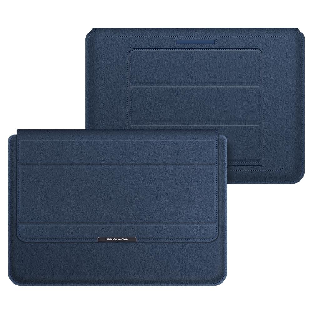 Waterproof 4-in-1 Laptop Holder with Wrist Protection - Fits 17 Inch - Navy Blue 14