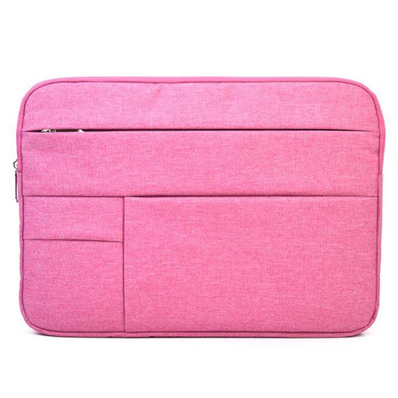 14 Laptop Tablet Bag with Multiple Pockets - Portable & Durable - Navy 12