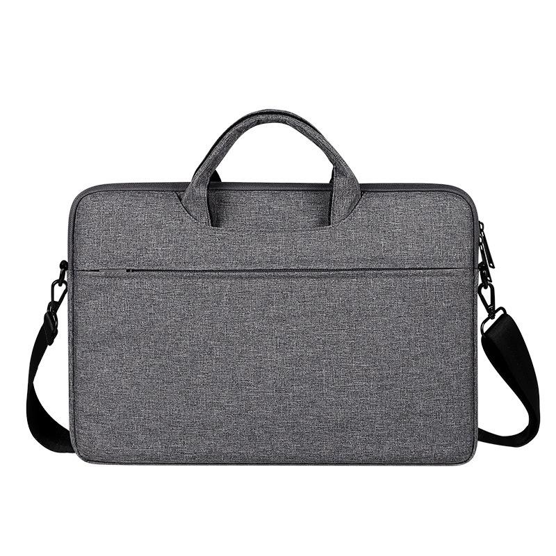 Hidden Portable One-shoulder Handbag for 14.1 Laptops - Waterproof Oxford Cloth - Navy Blue