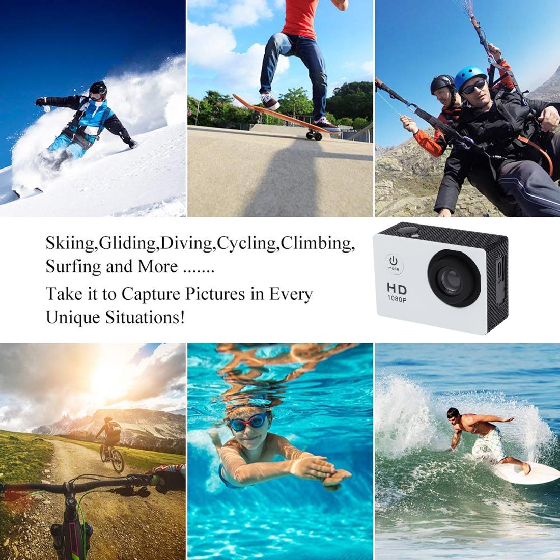 Waterproof Full Hd 1080p Sports Camcorder with Lcd and Case - Sj4000 6
