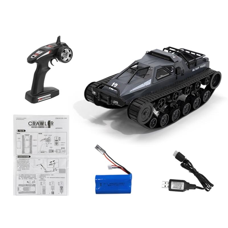 2.4g Rc Tracked Tank Off-road Vehicle Toy 1 12 Scale - White 13
