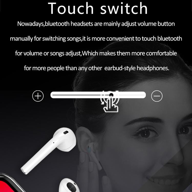 Wireless Tws Sport Bluetooth Headset with Charging Box - I9 Touch 8