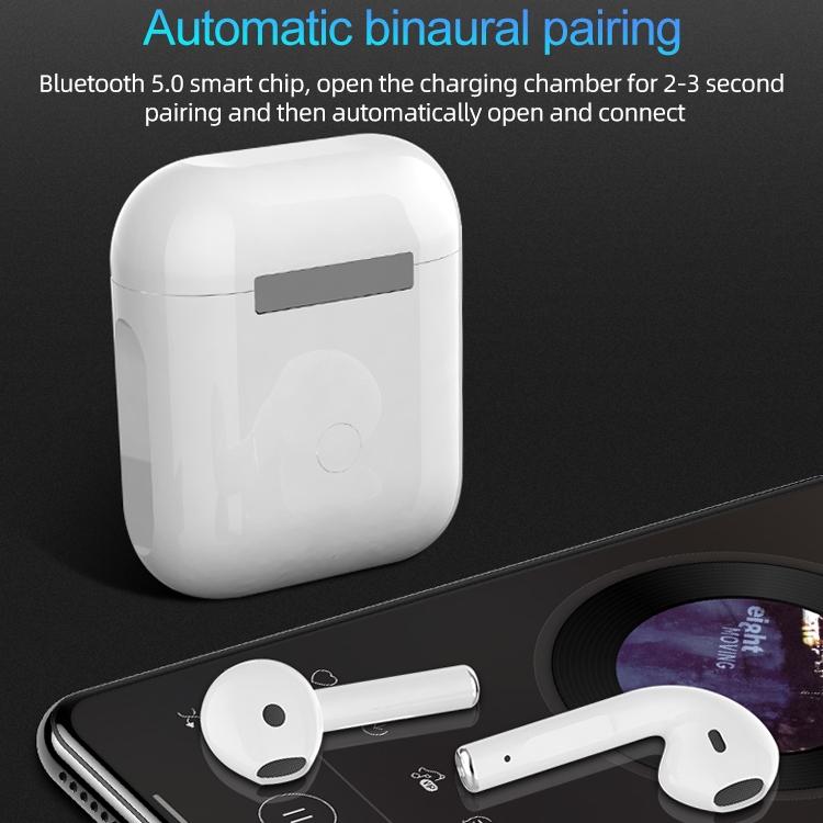 Wireless t & g Tg11 Tws Bluetooth Earphones with Charging Box - White 6