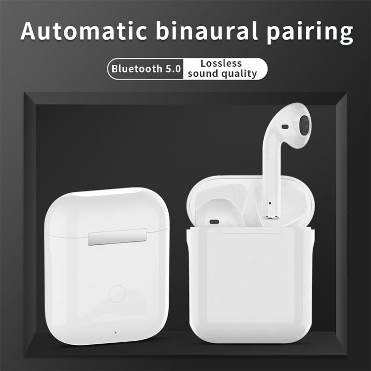 Wireless t & g Tg11 Tws Bluetooth Earphones with Charging Box - White 11