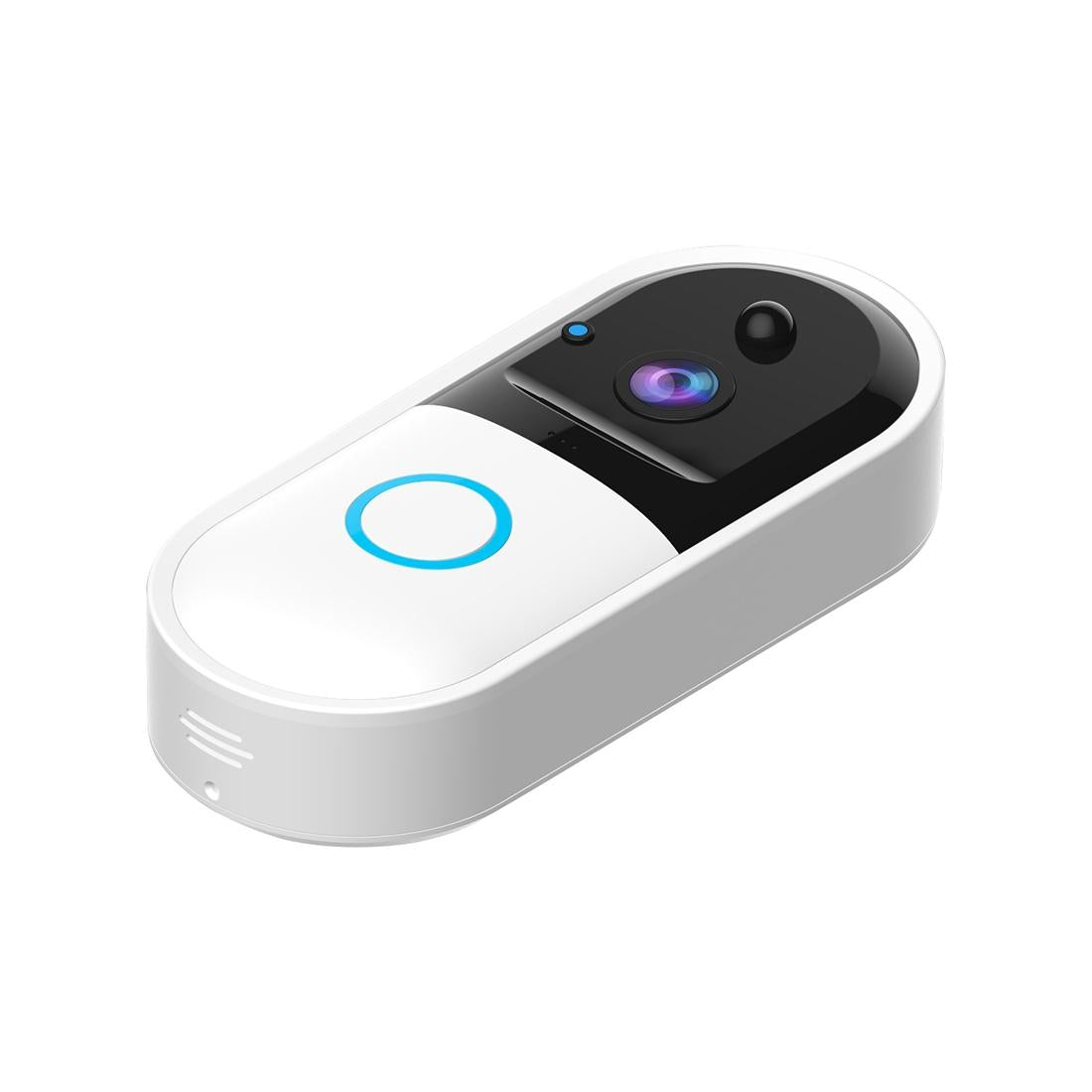Smart Wifi Video Doorbell With Night Vision & Remote Monitoring - White 4