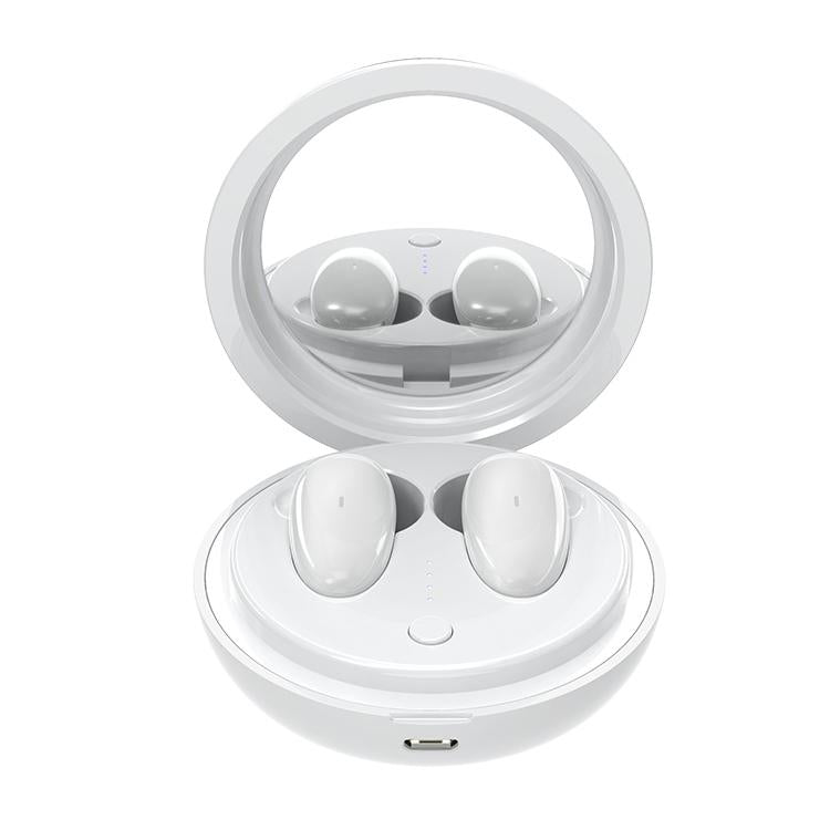 Wireless Stereo Earphones with Charging Box - Tws-9 - White