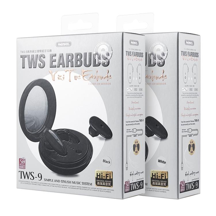 Wireless Stereo Earphones with Charging Box - Tws-9 - White 3