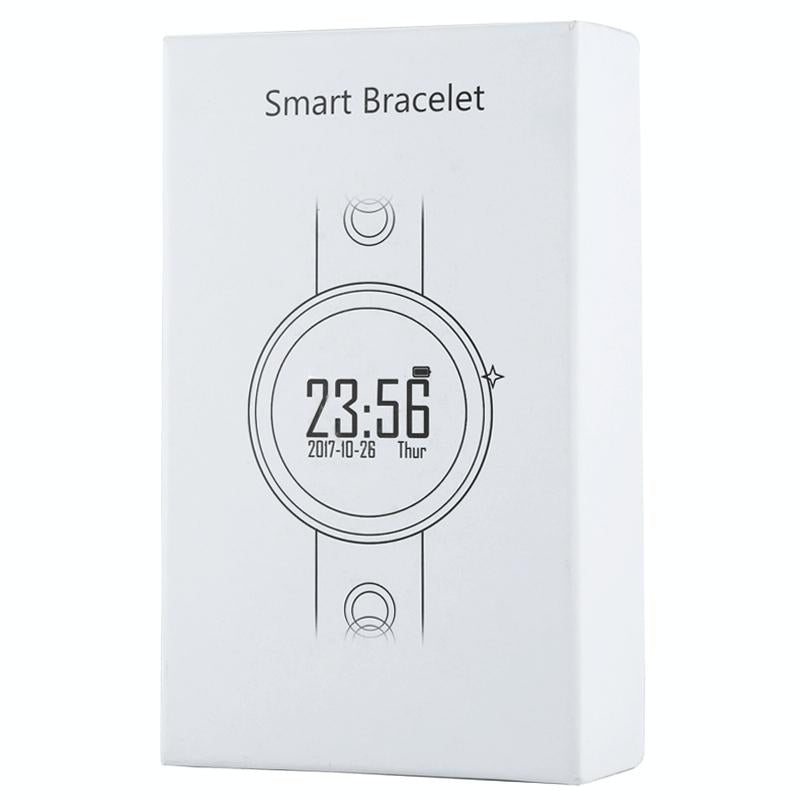 0.95 Inch Hd Oled Screen Display Bluetooth Smart Bracelet Ip68 Waterproof Support Pedometer / Sedentary Reminder / Heart Rate Monitor / Sleep Monitor Compatible With Android And Ios Phones - White 52