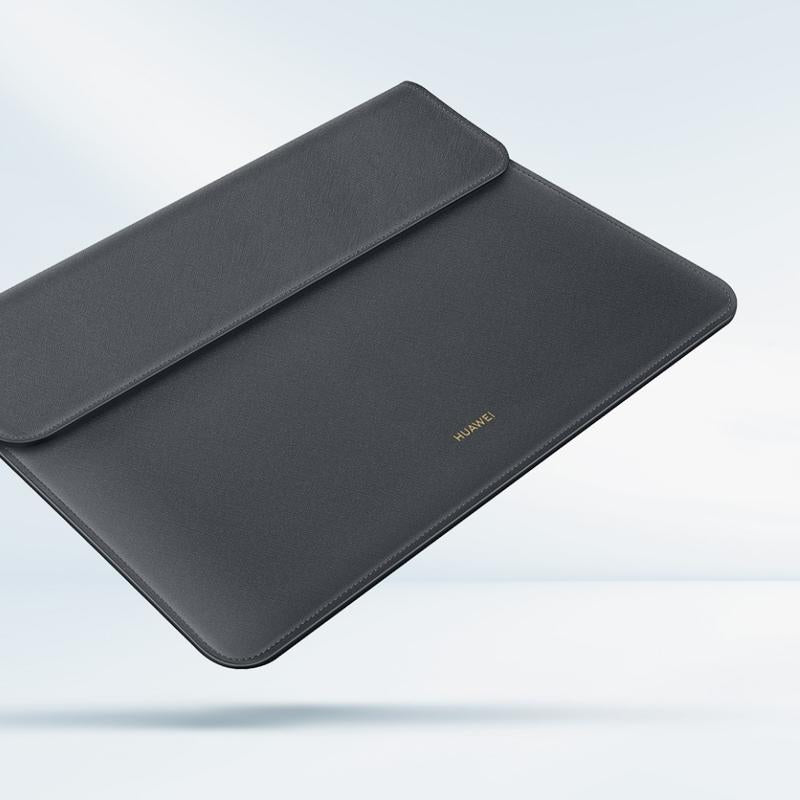 13 Inch Leather Laptop Protective Bag for Matebook x - White 3