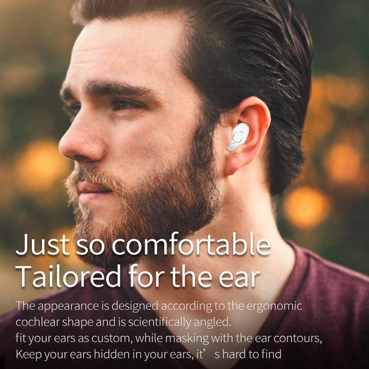 Wireless Sweatproof Bluetooth Earphones 5.0 - Yx01 - White 7