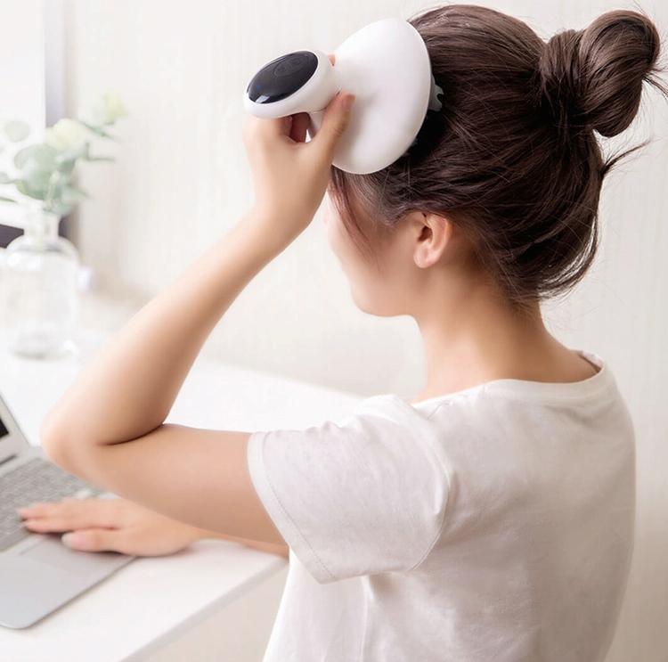 Smart Electric Scalp Massager White 4
