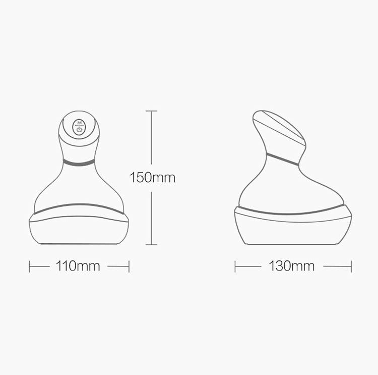 Smart Electric Scalp Massager White 6