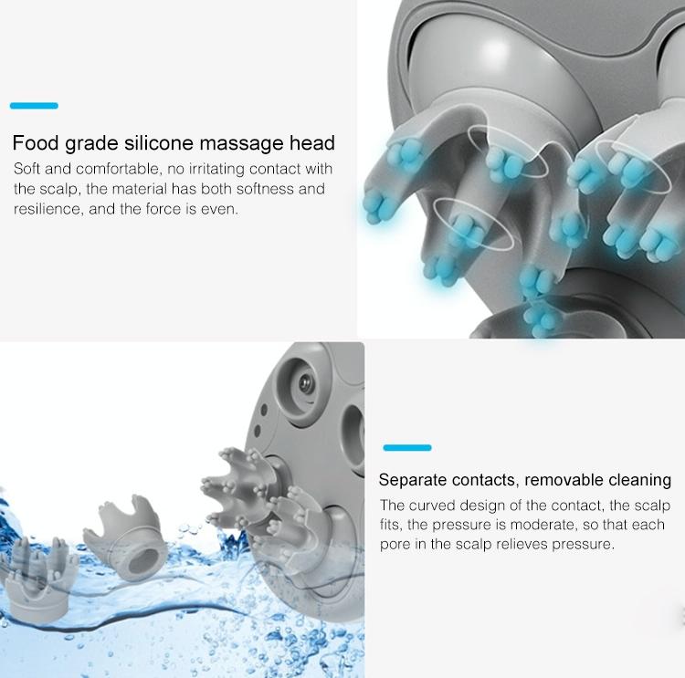 Smart Electric Scalp Massager White 8