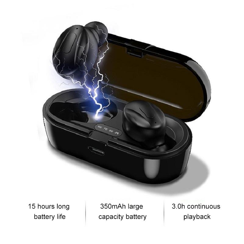 Mini Wireless Bluetooth 5.0 Earphones - Xg13 Tws - White 4