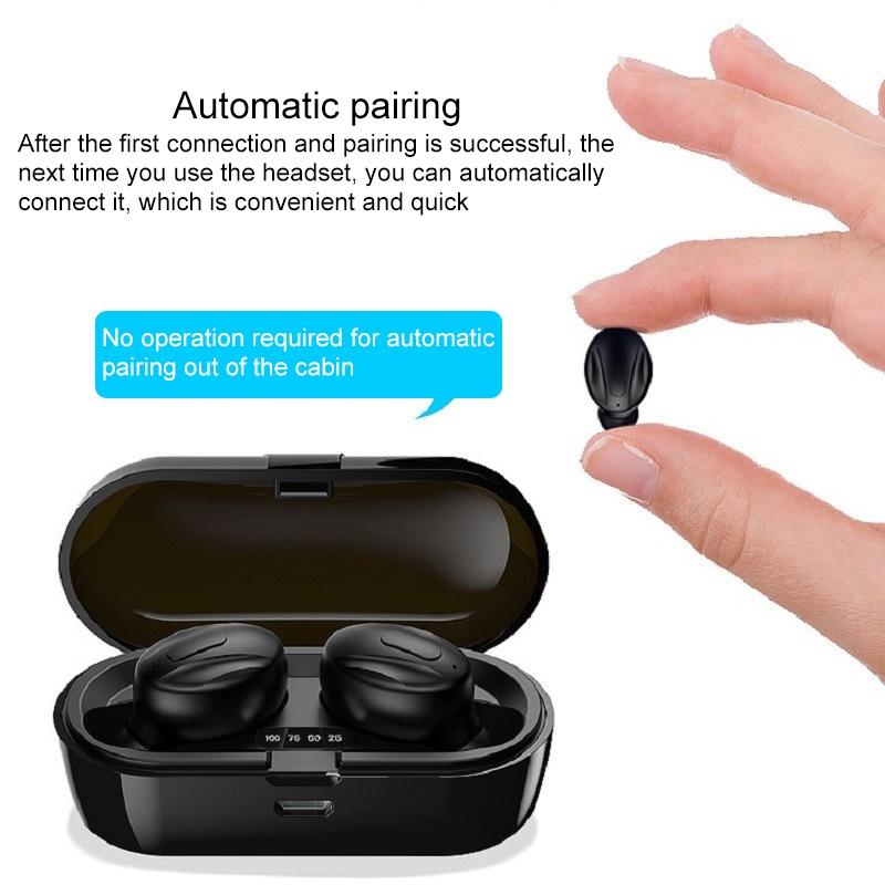 Mini Wireless Bluetooth 5.0 Earphones - Xg13 Tws - White 5