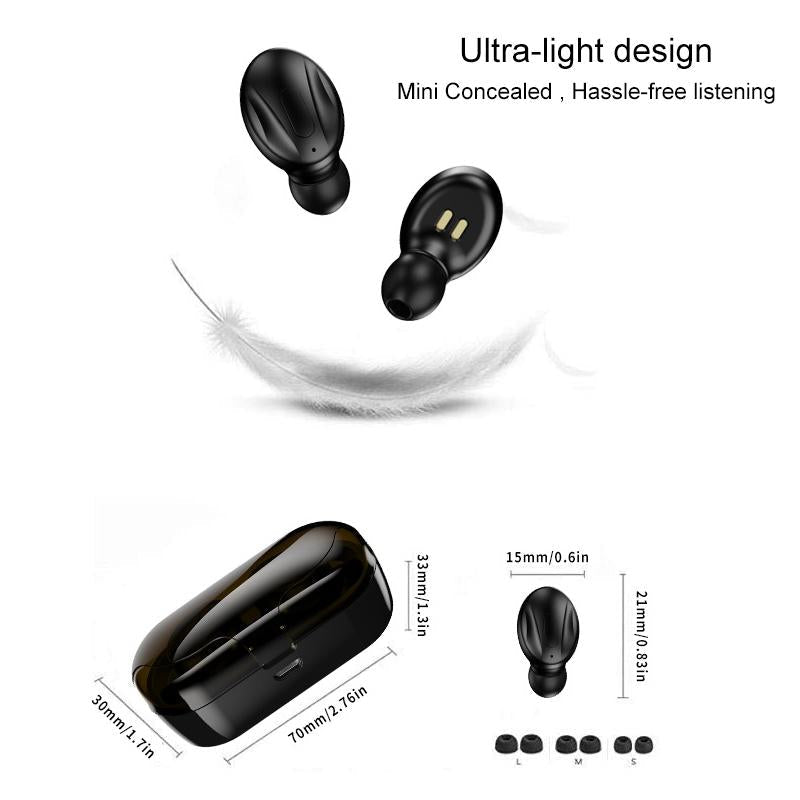 Mini Wireless Bluetooth 5.0 Earphones - Xg13 Tws - White 6