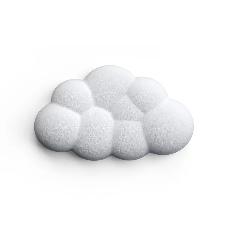 Memory Foam Mouse Pad With Wrist Rest - White 8