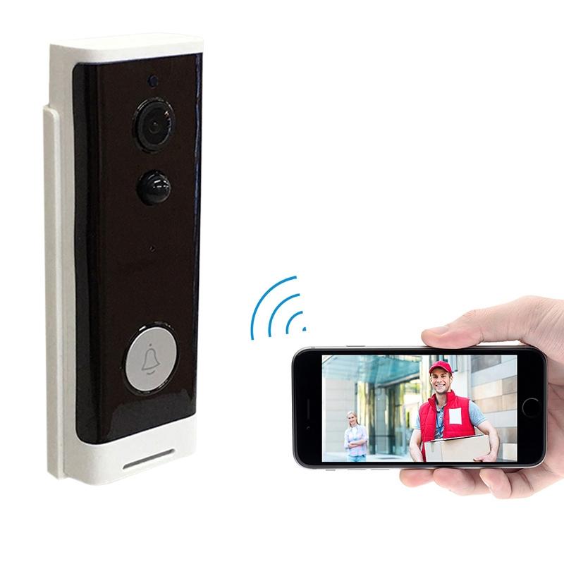 Smart Wifi Video Doorbell With Motion Detection & Two-Way Intercom - White 3