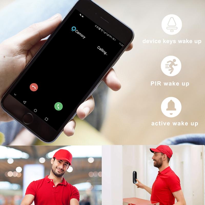 Smart Wifi Video Doorbell With Motion Detection & Two-Way Intercom - White 4