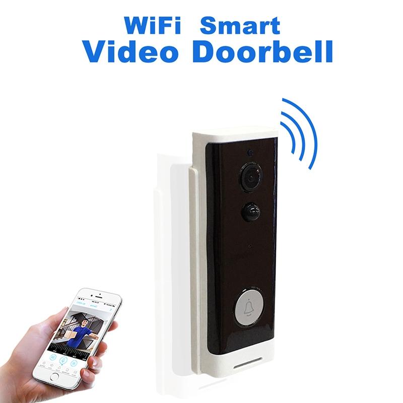 Smart Wifi Video Doorbell With Motion Detection & Two-Way Intercom - White 10