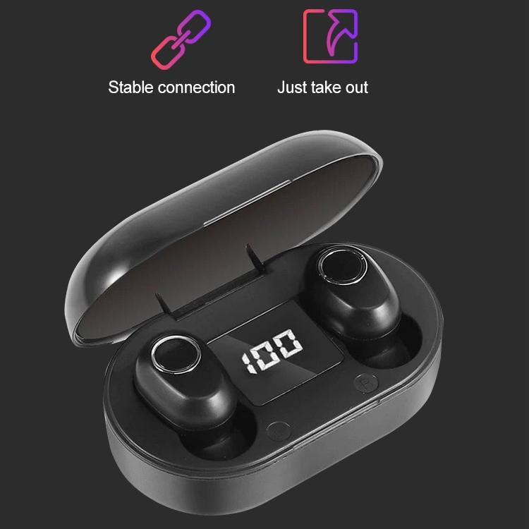 Wireless Touch Bluetooth Headset with Smart Magnetic Charging - Dt-13 - White 10