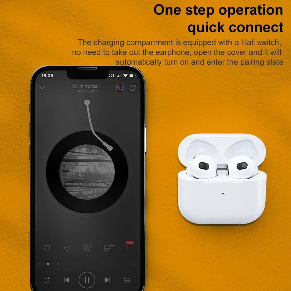 Pro True Wireless Stereo Bluetooth Earphones - White 7