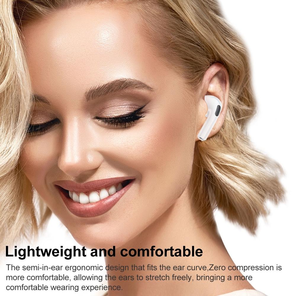 Pro True Wireless Stereo Bluetooth Earphones - White 8