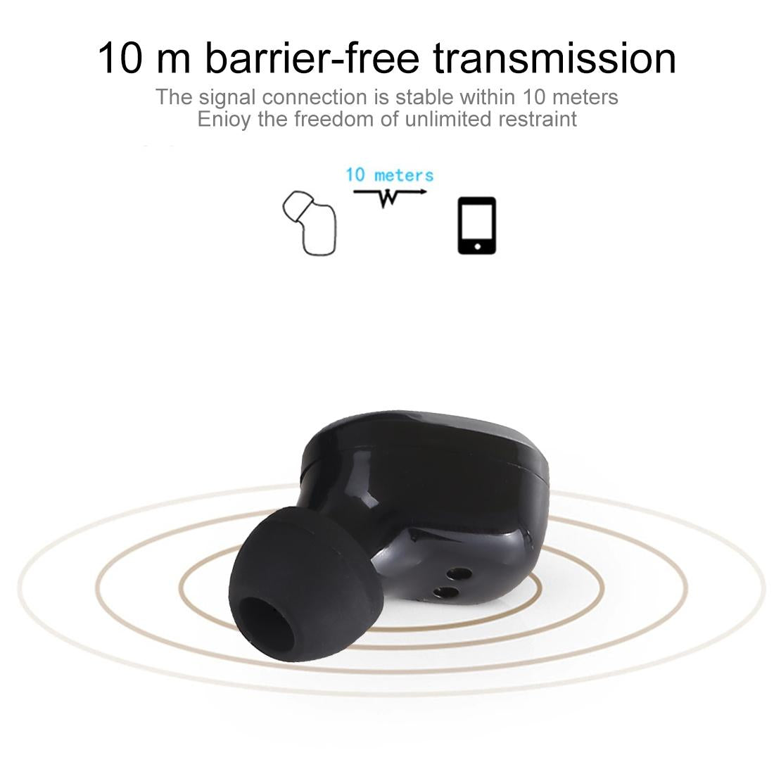 Wireless Stereo Bluetooth Earphones with Charging Case -tws Dazzling - White 6