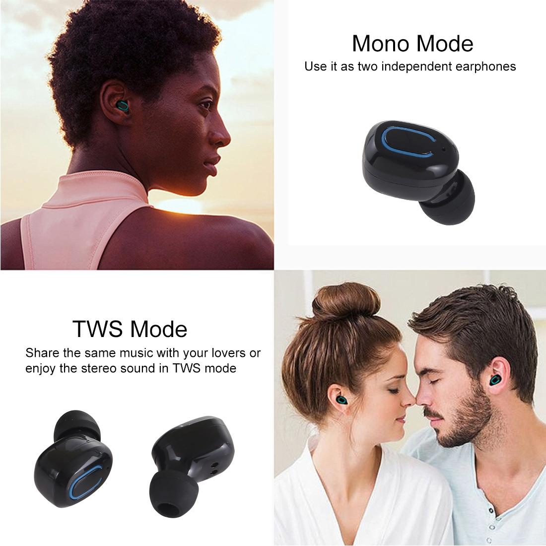 Wireless Stereo Bluetooth Earphones with Charging Case -tws Dazzling - White 9