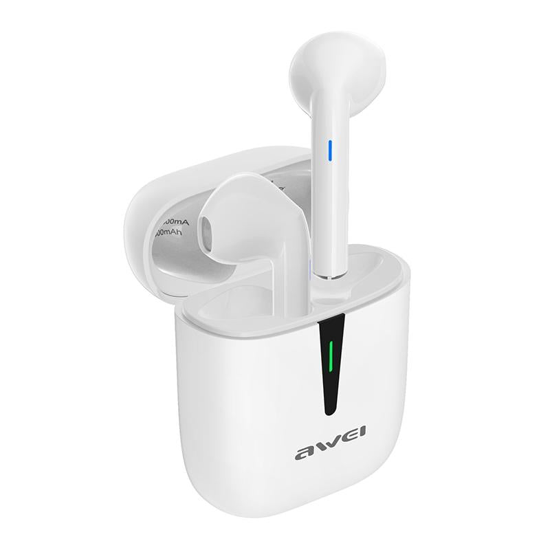 Wireless T21 Sports Tws Headset with Charging Case - White 3