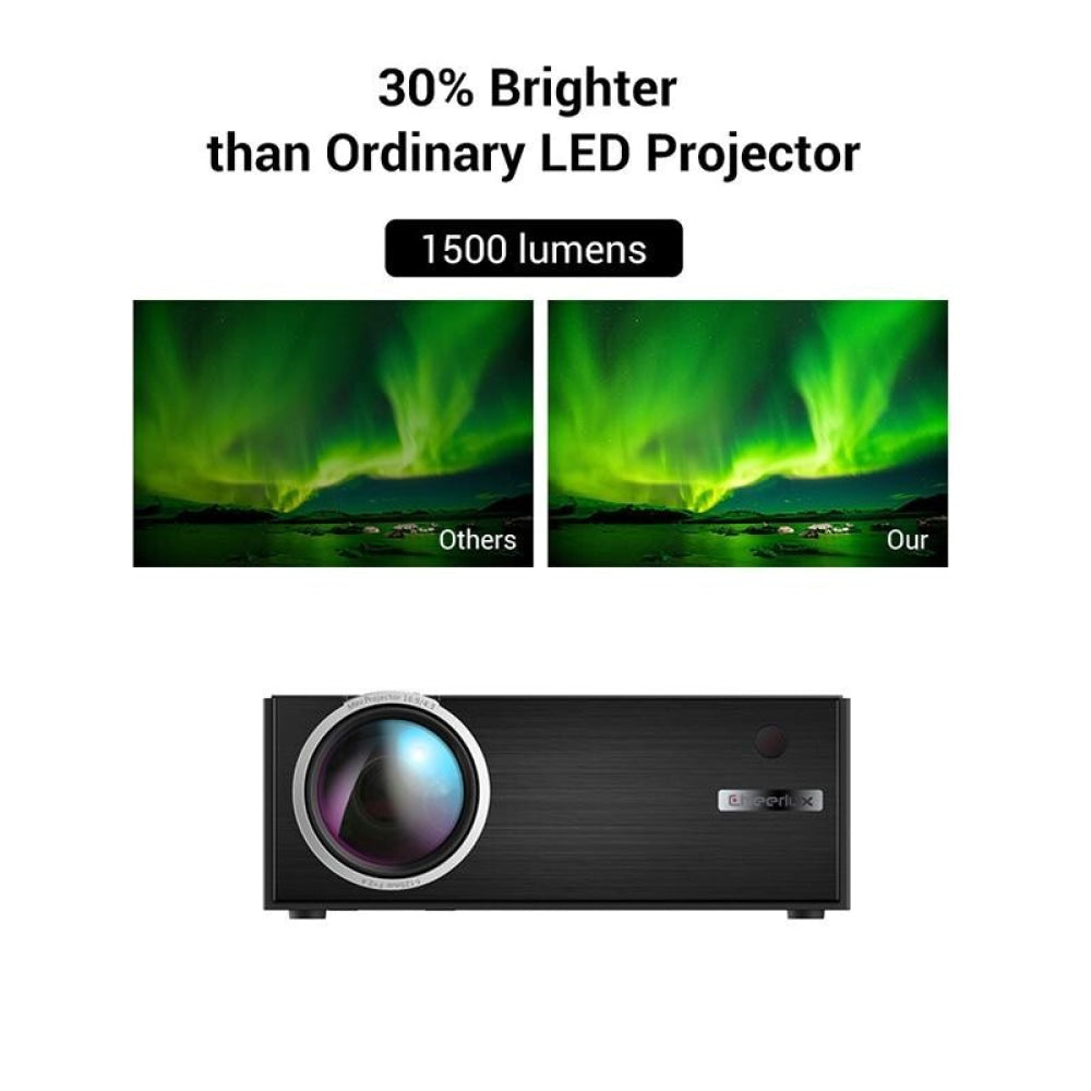Smart Wifi Projector - 1800 Lumens 720P / 1080P Hd Hdmi / Usb / Vga / Av - White 7
