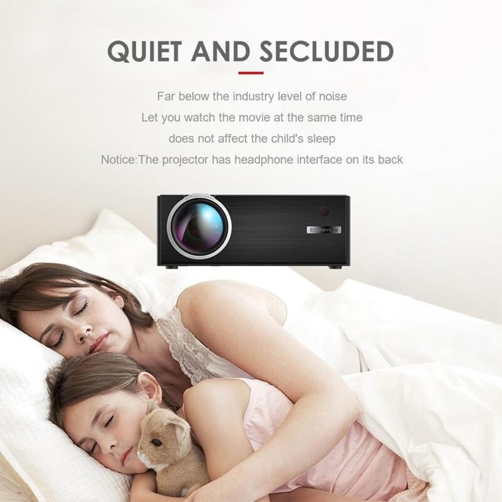 Smart Wifi Projector - 1800 Lumens 720P / 1080P Hd Hdmi / Usb / Vga / Av - White 10