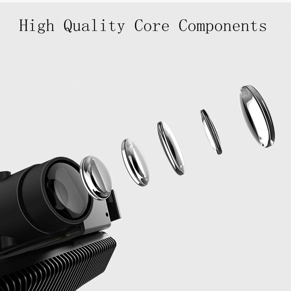 Portable Mini Led Projector With Remote - 1200 Lumens - White 8