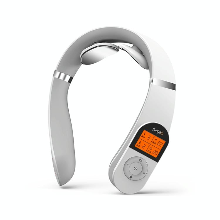 Pangao Smart Neck Massager Pulse Physiotherapy Device - White 10