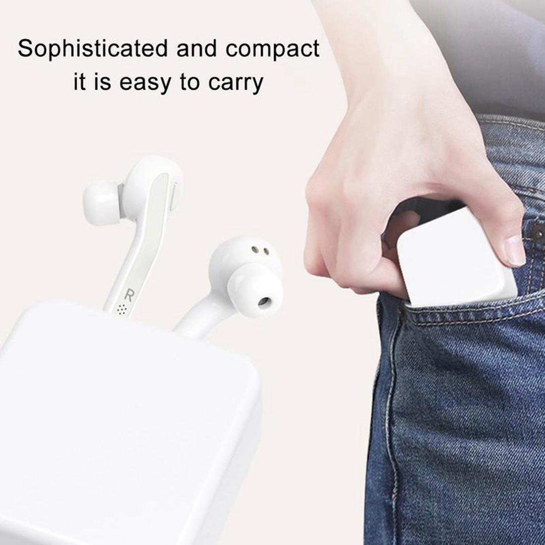 Wireless Stereo Earphones with Magnetic Charging Box - T-88 4