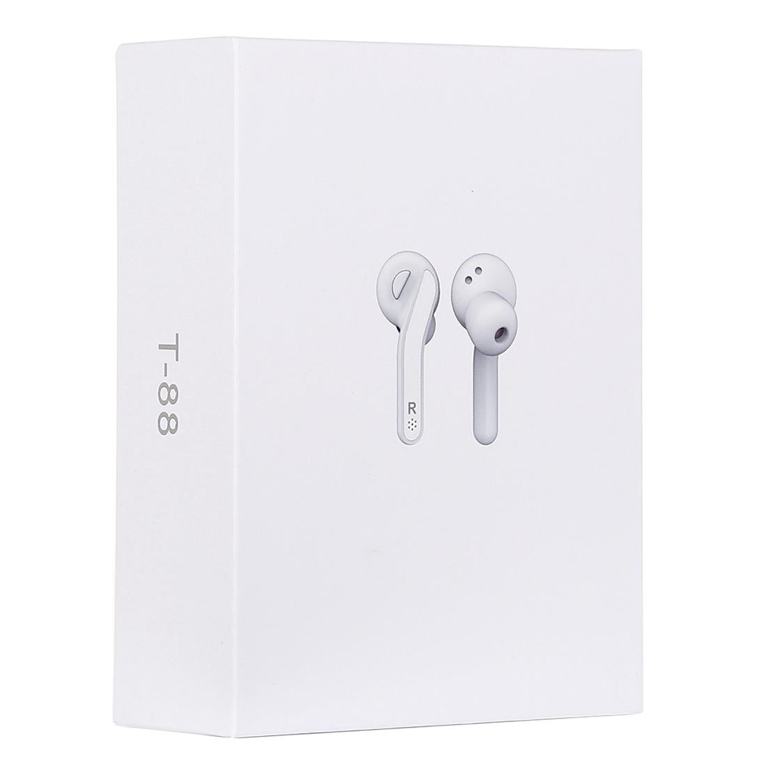 Wireless Stereo Earphones with Magnetic Charging Box - T-88 13