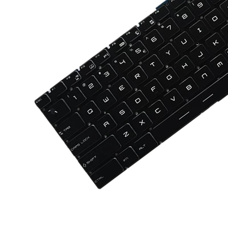 Backlit Keyboard for Msi Gt / Gs / Gl / Gp / Gt72s - White 9