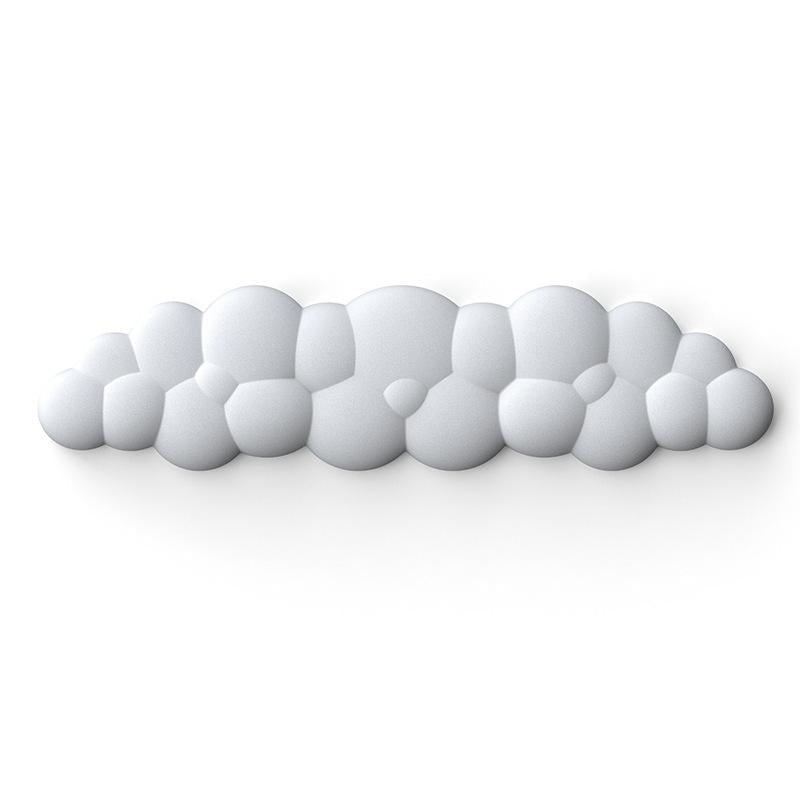 Memory Foam Keyboard Wrist Rest For Office Desktop - White
