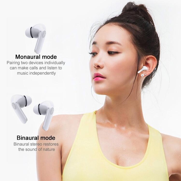 Mini Binaural Bluetooth 5.0 Sports Earphones - Ete-13 - White 4
