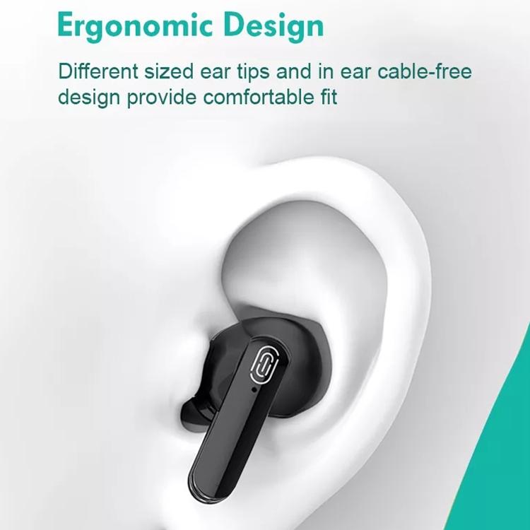 Mini Binaural Bluetooth 5.0 Sports Earphones - Ete-13 - White 5